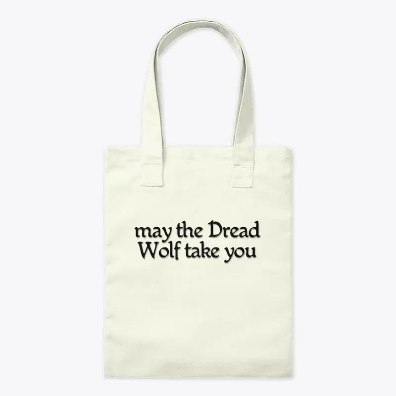 Dread Wolf tote bag