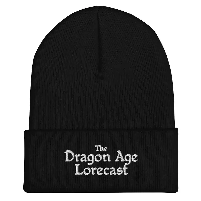 Dragon Age Lorecast embroidered beanie